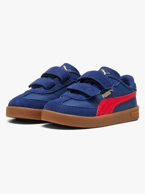 Puma Club II Era V Infant Sneaker, Blue Jewel