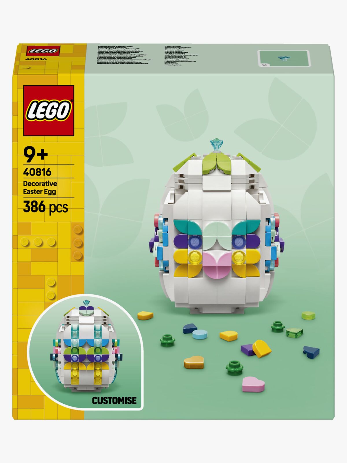 LEGO Iconic 40816 Verziertes Osterei