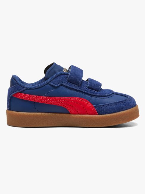 Puma Club II Era V Infant Sneaker, Blue Jewel