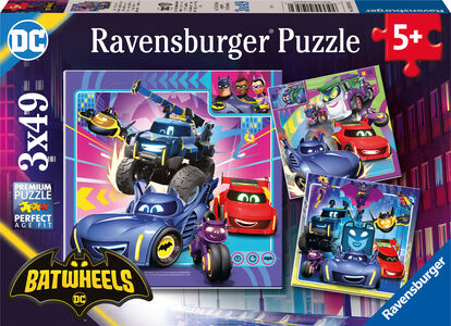 Ravensburger Batwheels Puzzles 3x49 Teile