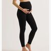 Cache Coeur ZOE SEAMLESS Umstandsleggings, Black