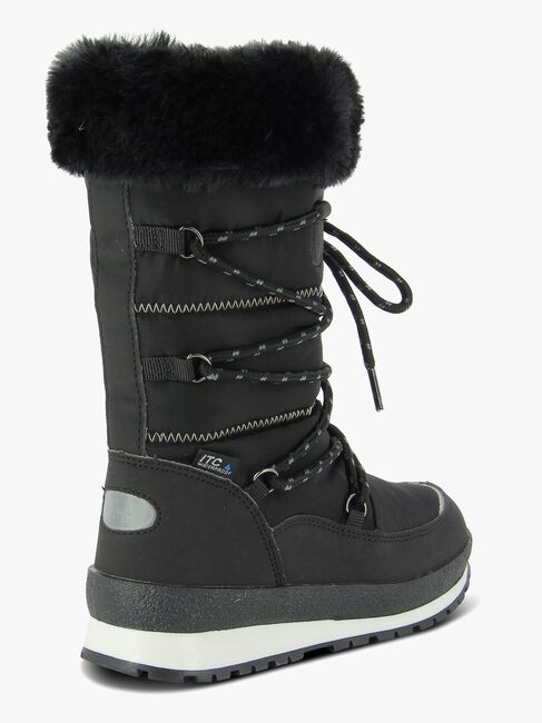 Leaf Ysby Winterstiefel, Black