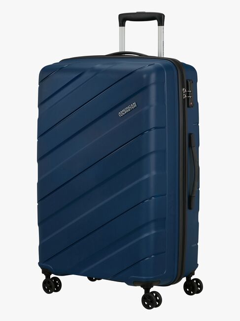 American Tourister Jetdriver Spinner Reisekoffer 100L, Navy Blue