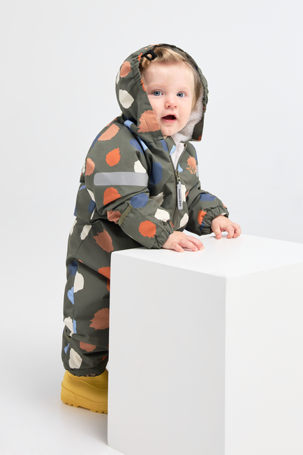 Nordbjörn Valdez Babyoverall, Dusty Olive