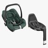 Maxi-Cosi Cabriofix I-Size Babyschale inkl. FamilyFix 3 Basis, Essential Green