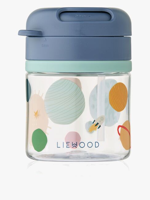 LIEWOOD Pavia Tritan Trinkhalmbecher 280 ml, Universe/Classic navy