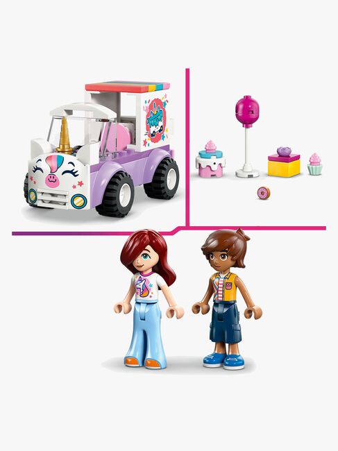 LEGO Friends 42675 Einhorn-Kuchenlieferwagen