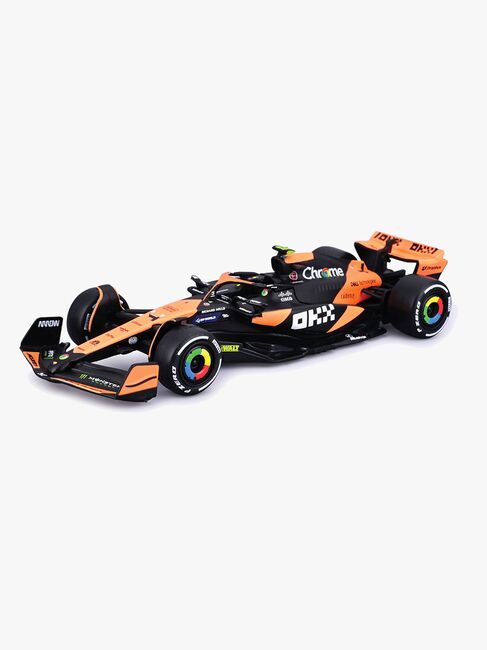 Bburago F1 Mclaren Racing Transportset mit MCL38 Norris #4 1:43