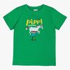 Pippi Langstrumpf X Martinex Pippi Logo T-Shirt, Grün