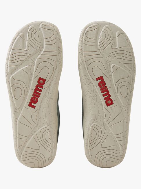 Reima Telmin Jr Barefoot Sneaker, Stone Green