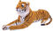 Melissa & Doug Kuscheltier Tiger, 170 cm