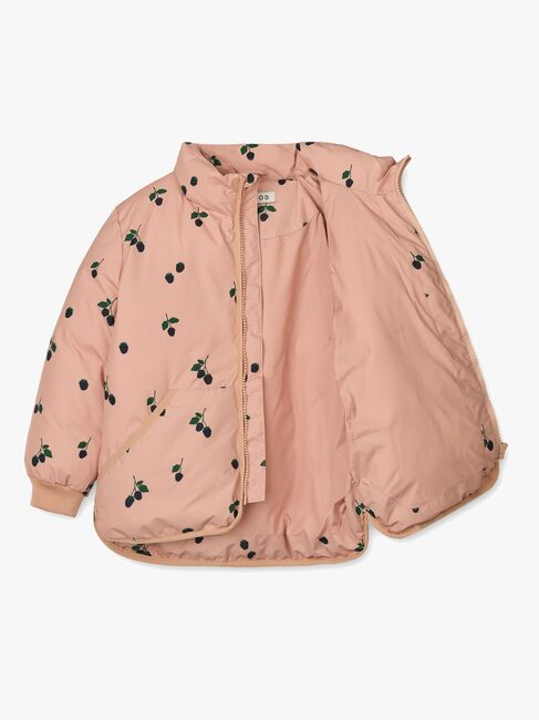 LIEWOOD Brantley Steppjacke, Berry/Pale Tuscany