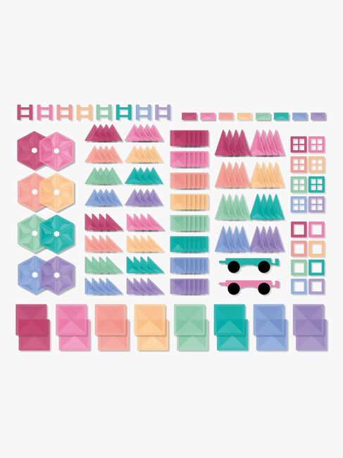 Connetix Magnetische Bauteile Pastel Mega 202 Teile
