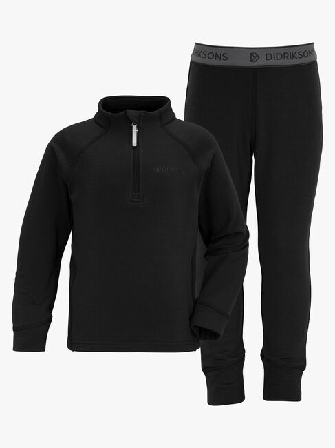 Didriksons Jadis Thermounterwäsche, Schwarz