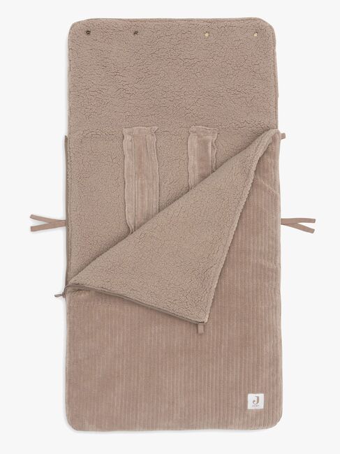 Jollein Mini-Fußsack, Cloudy Rib Milky Coffee