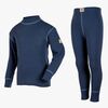 Janus Thermo-Unterwäsche-Set Merinowolle, Blau