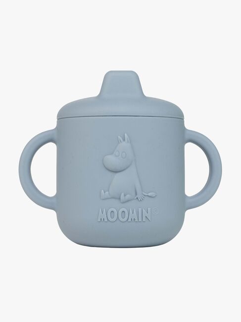 Mumin Geschirr-Set Silikon, Sky Blue