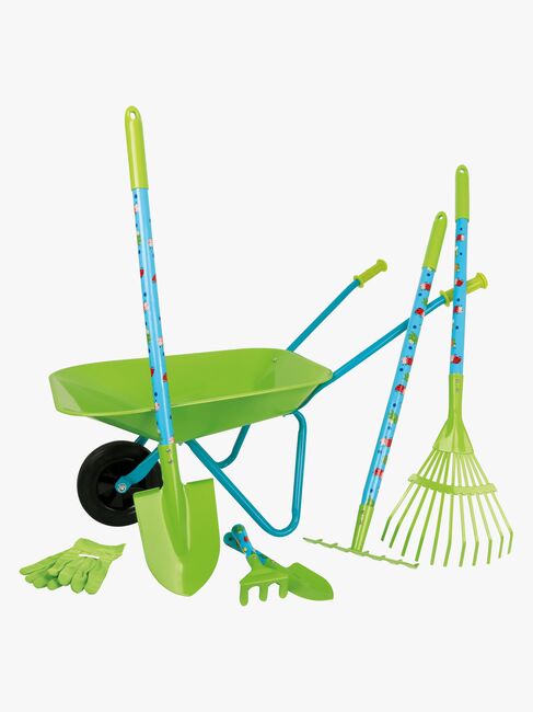 Small Foot Großes Gartenset mit Schubkarre