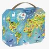 Janod Puzzle Weltkarte 100 Teile