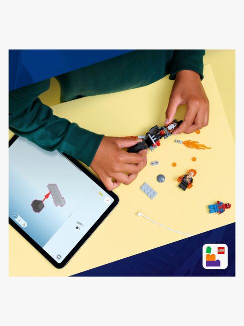 LEGO Super Heroes 76335 Spider-Man vs. Ghost Rider auf seinem Motorrad