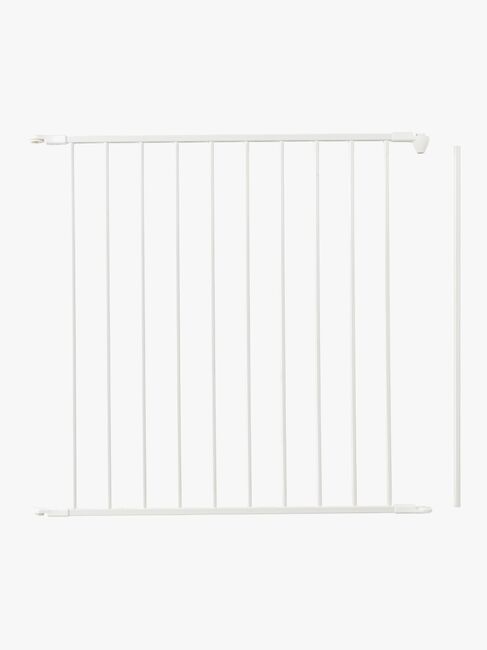 BabyDan Verlängerung Kinderschutzgitter Flex Large 72 cm, Weiß 