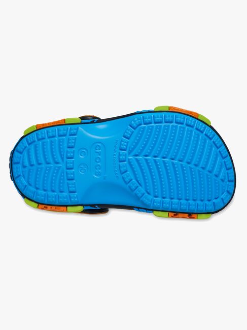Crocs Classic IAM Monster Truck Kids Sandalen, Neon Ocean