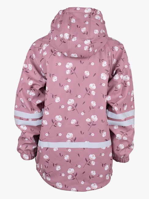 Lindberg Lekhyttan Gefüttertes Regenset, Dahlia/White