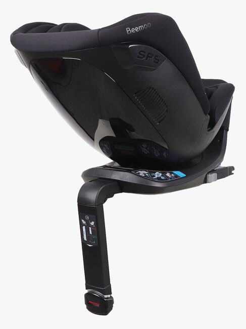Beemoo Rotate i-Size Kindersitz, Black Mesh