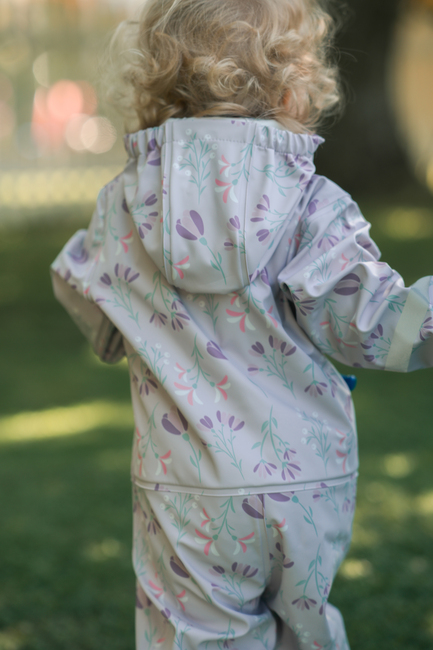 Lindberg Vattholma Regenoverall, Lavender/Pink