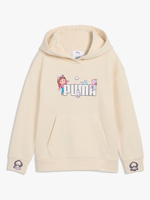 Puma Gabby's Dollhouse Lockerer Kapuzenpullover, Weiß