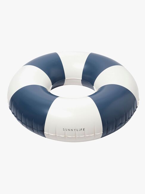 SUNNYLiFE Schwimmring, Navy Stripe
