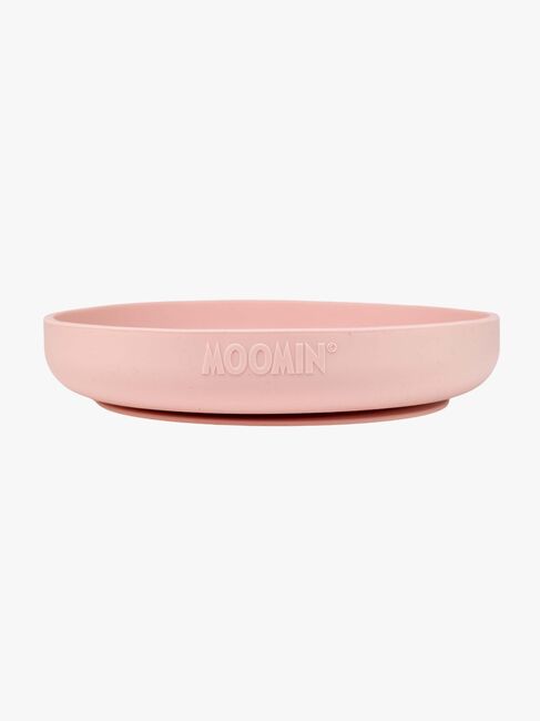 Mumin Geschirr-Set Silikon, Rosehip Pink