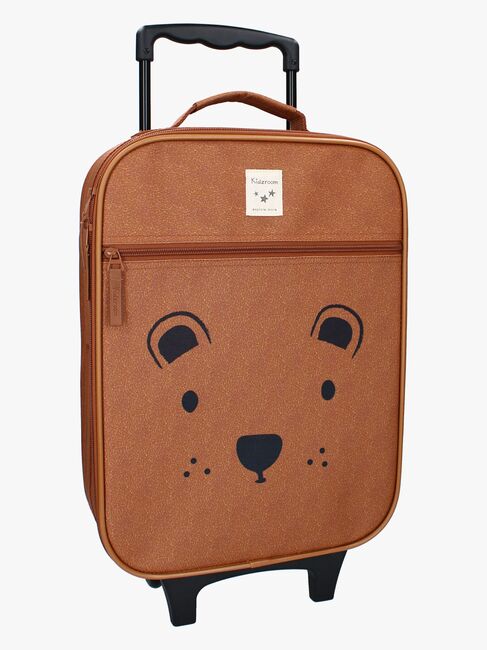 Kidzroom Trolley Reisekoffer Beary Excited, Braun