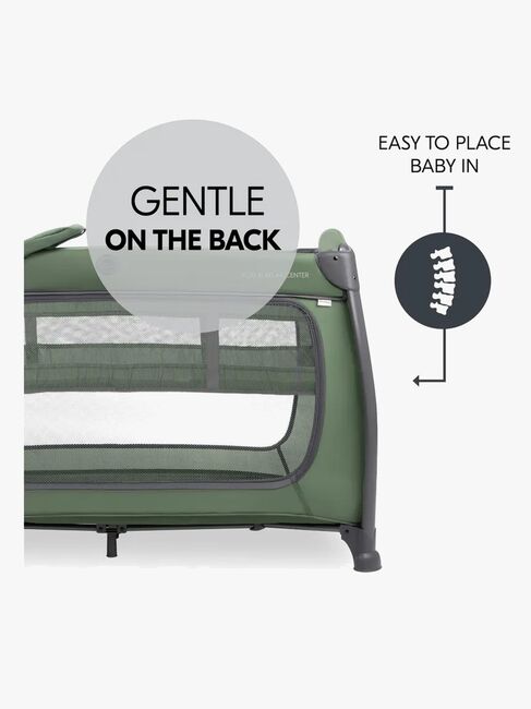 Hauck Play N Relax Center Reisebett, Dark Green