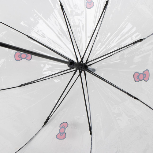 Hello Kitty Regenschirm, Durchsichtig
