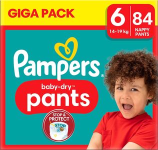 Pampers Baby Dry Pants Windeln Größe 5 15+ kg 84er-Pack