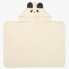 LIEWOOD Vilas Panda Handtuch mit Kapuze, Creme de la Creme