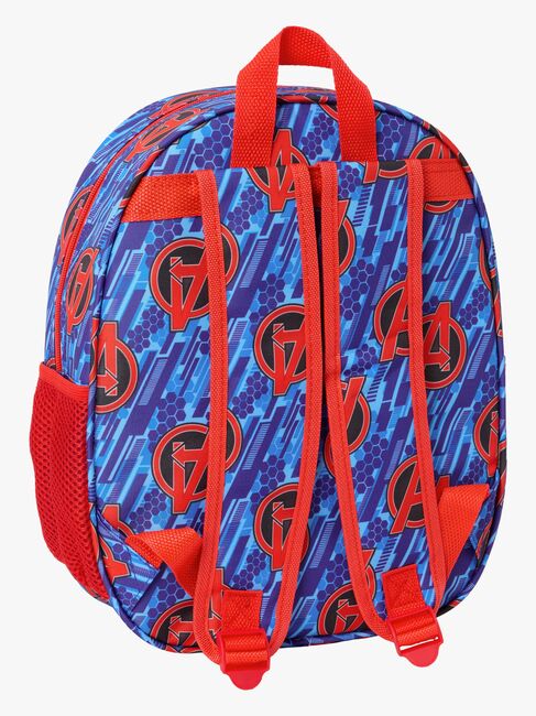 Marvel Avengers 3D Rucksack 8.5L, Blau