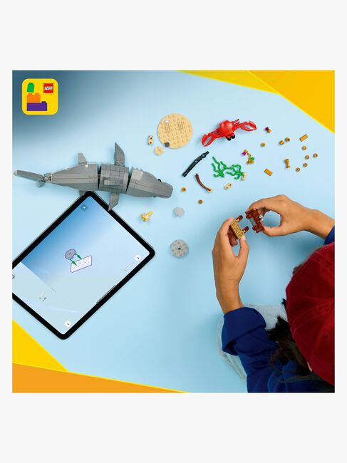 LEGO Creator 31381 Wilder Hai mit Schatztruhe