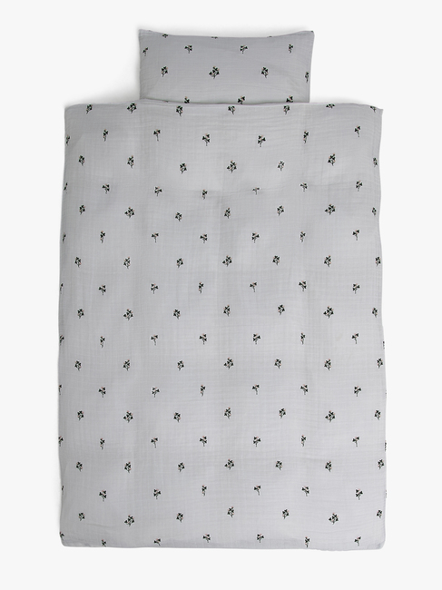 Alice & Fox ADORA Bettwäsche Babybett 100x130, Weiß