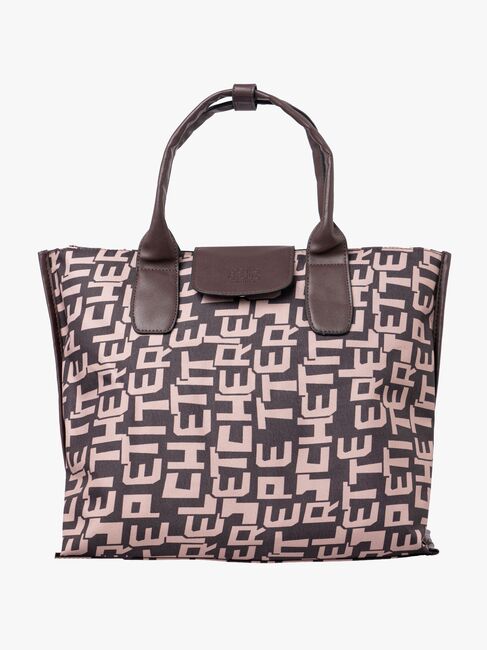 Petite Chérie Impression Wickeltasche, Coffee Bean