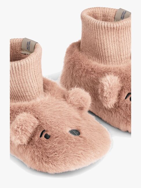 LIEWOOD Beth Bear Plush Hausschuhe, Pale Tuscany
