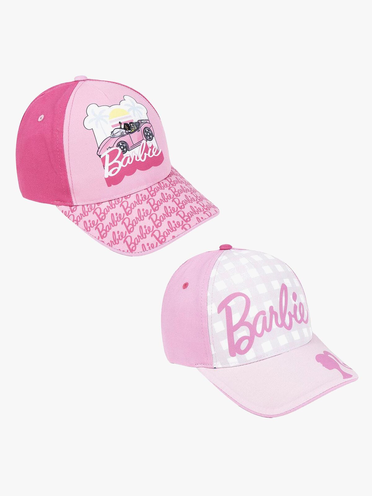 Barbie Kappe 2er-Pack, Rosa