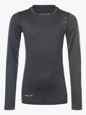 Endurance Leba Langarmshirt, Black