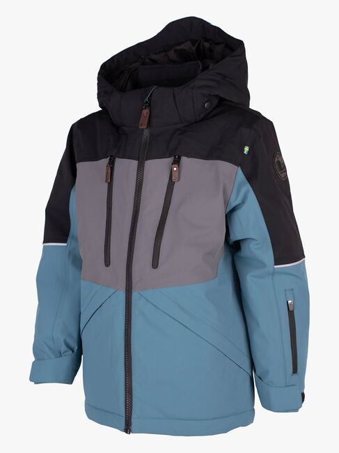 Lindberg Alpine Winterjacke, Black/Turquiose