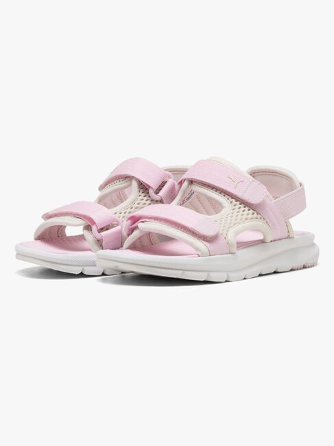 Puma Evolve Sandalen, Alpine Snow/Pink