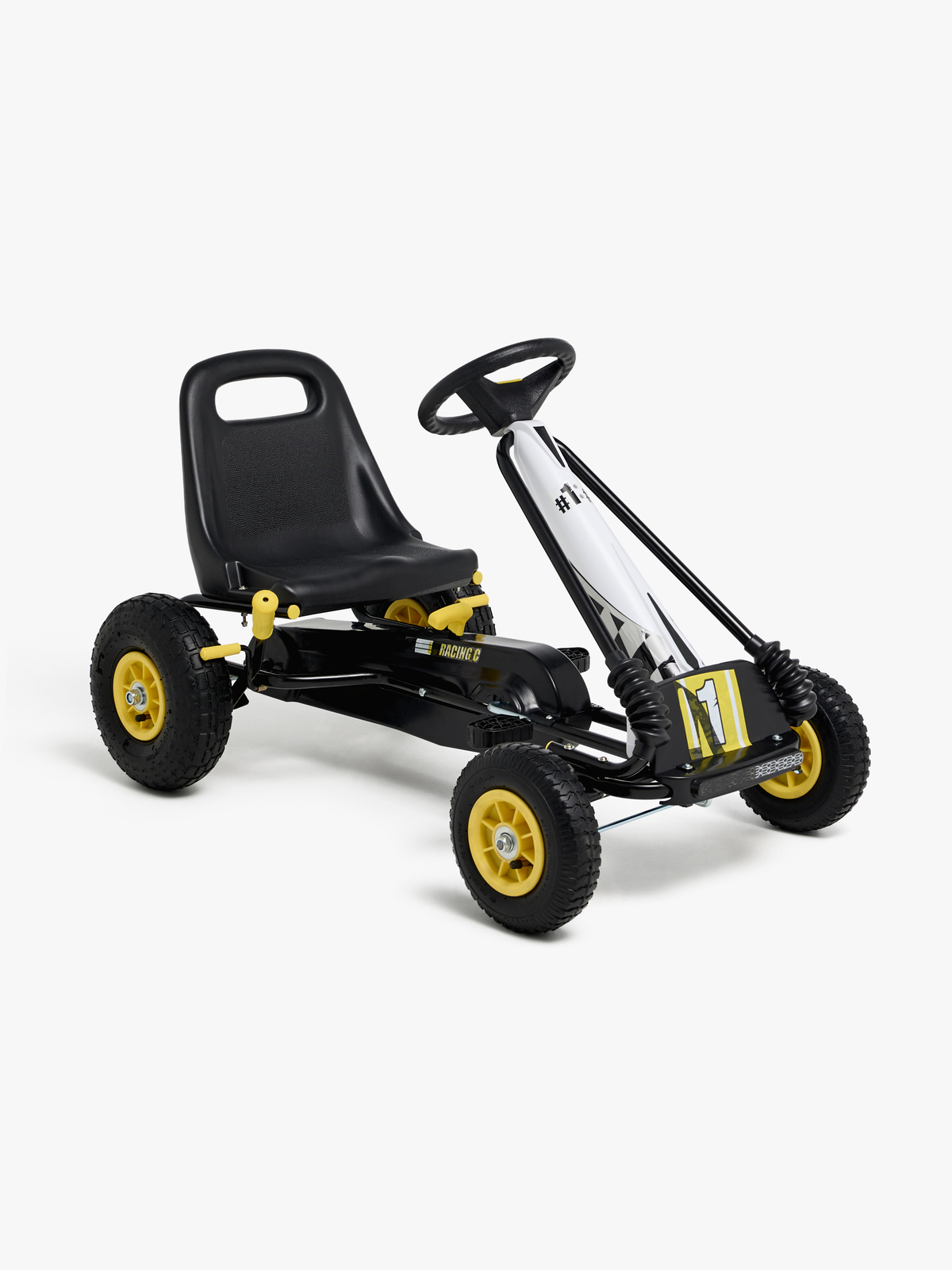 Alex's Garage Pedal-Go-Kart, Gelb