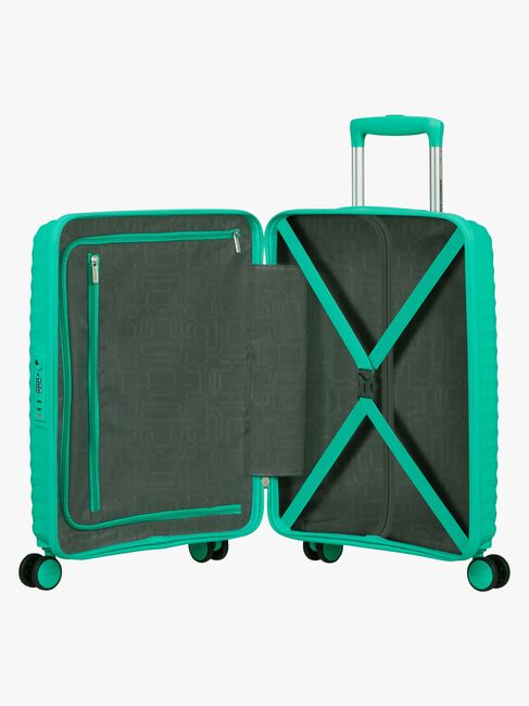 American Tourister Diablast Spinner Koffer 35L, Cyber Aqua