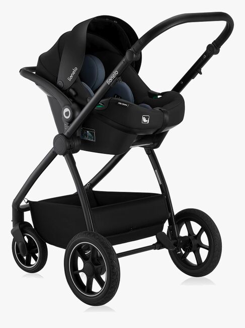 Lionelo Meril 3-in-1 Kombikinderwagen, Black Onyx