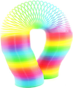 Robetoy Slinky Rainbow Kunststoff 85x300mm